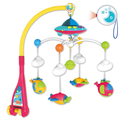 Baby Bed Bell With Light And Music And Projection